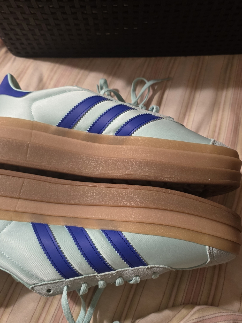 Adidas Gazelle Mint Blue Sneakers - Picture 2 of 7